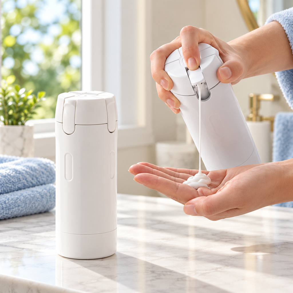 Snugglepaw 4-in-1 Travel Toiletry Dispenser