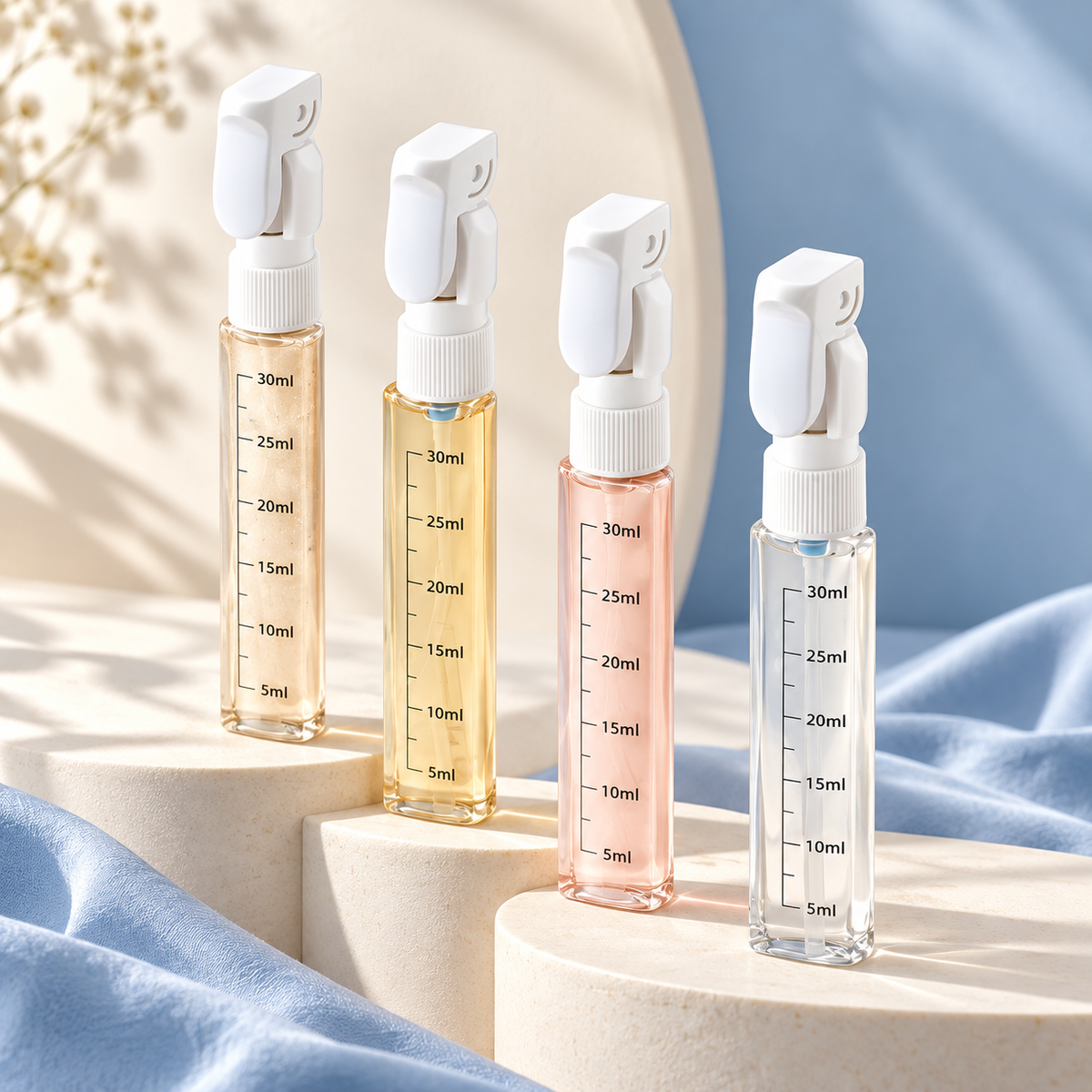 Snugglepaw 4-in-1 Travel Toiletry Dispenser